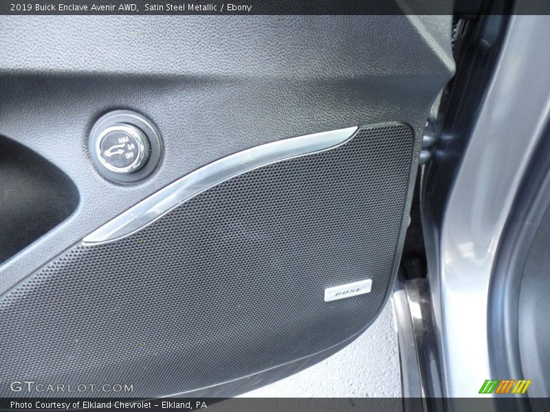 Satin Steel Metallic / Ebony 2019 Buick Enclave Avenir AWD