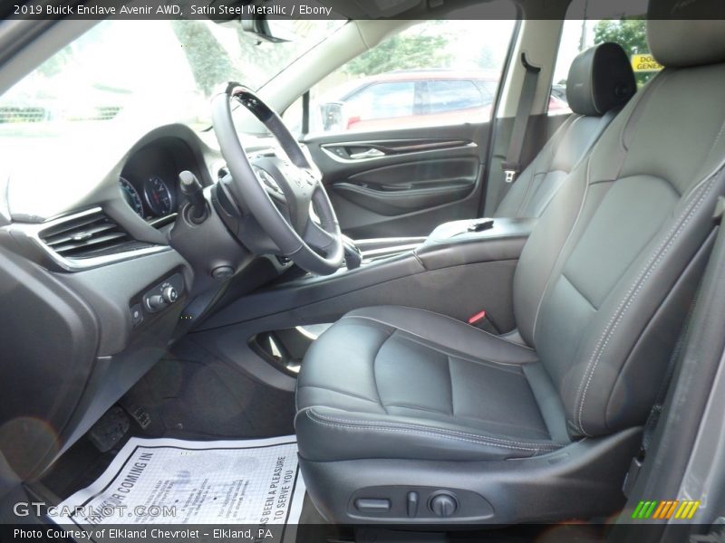 Front Seat of 2019 Enclave Avenir AWD