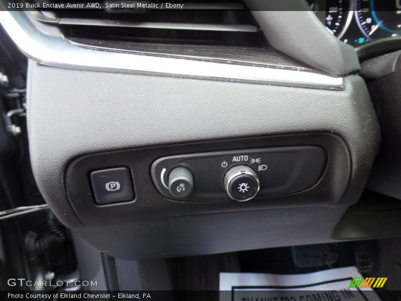 Controls of 2019 Enclave Avenir AWD