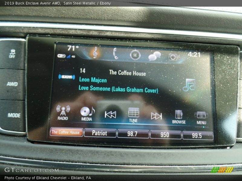 Satin Steel Metallic / Ebony 2019 Buick Enclave Avenir AWD