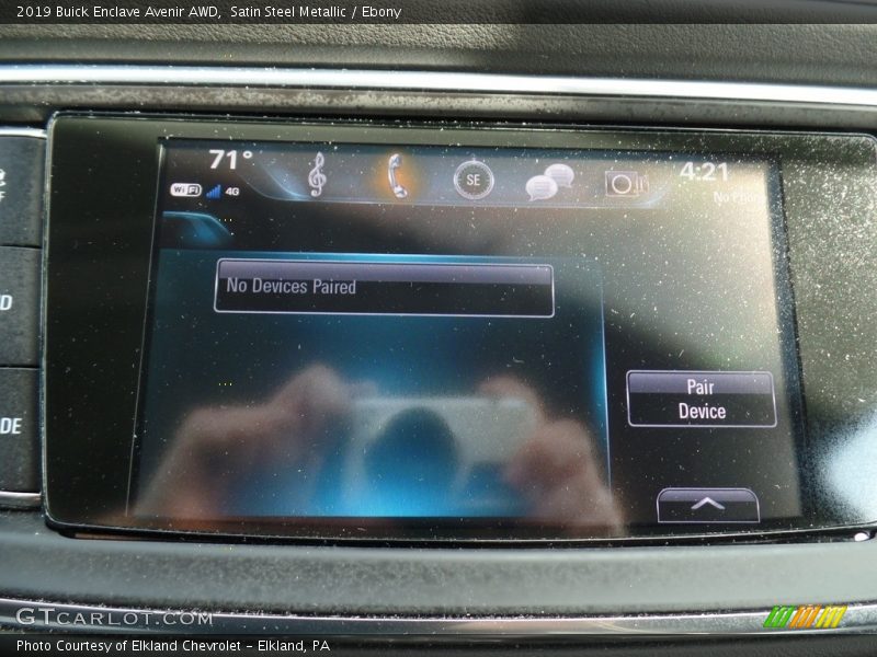 Satin Steel Metallic / Ebony 2019 Buick Enclave Avenir AWD