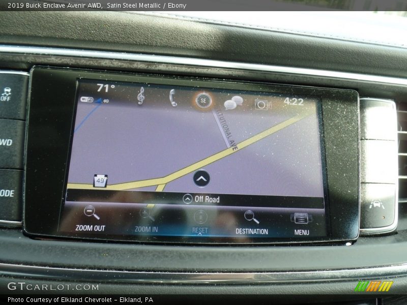 Satin Steel Metallic / Ebony 2019 Buick Enclave Avenir AWD