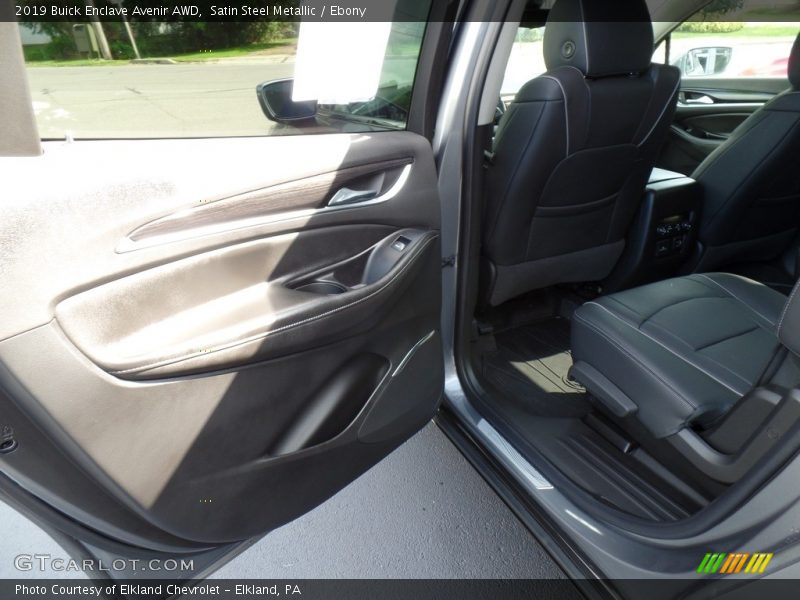 Satin Steel Metallic / Ebony 2019 Buick Enclave Avenir AWD