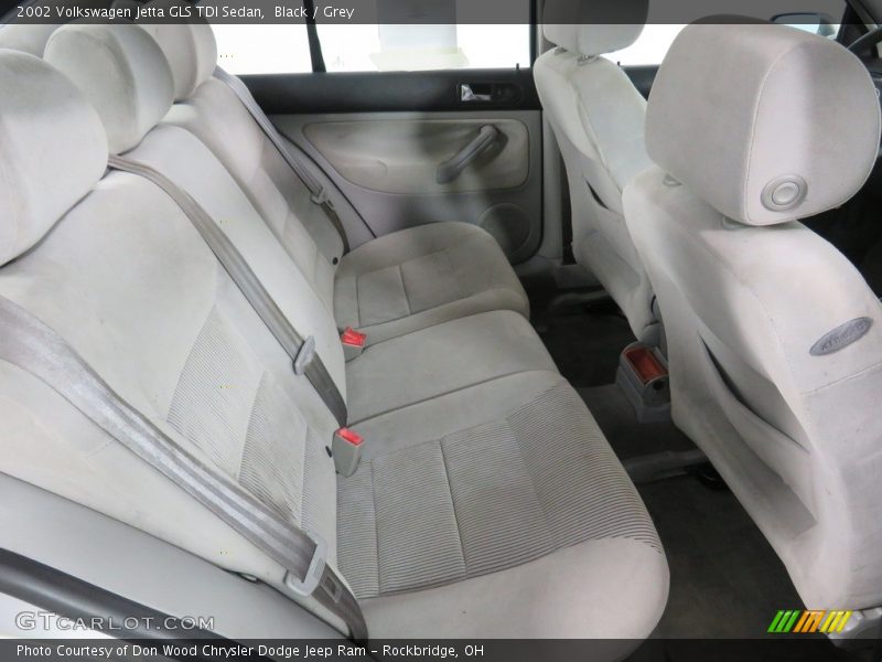 Black / Grey 2002 Volkswagen Jetta GLS TDI Sedan