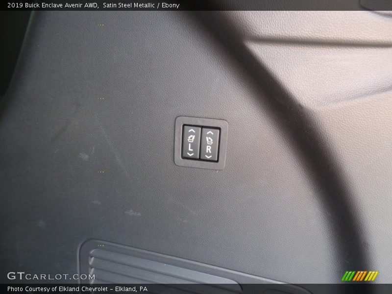 Satin Steel Metallic / Ebony 2019 Buick Enclave Avenir AWD