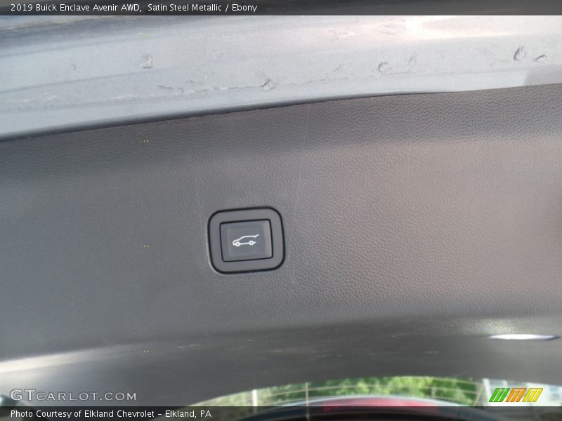 Satin Steel Metallic / Ebony 2019 Buick Enclave Avenir AWD
