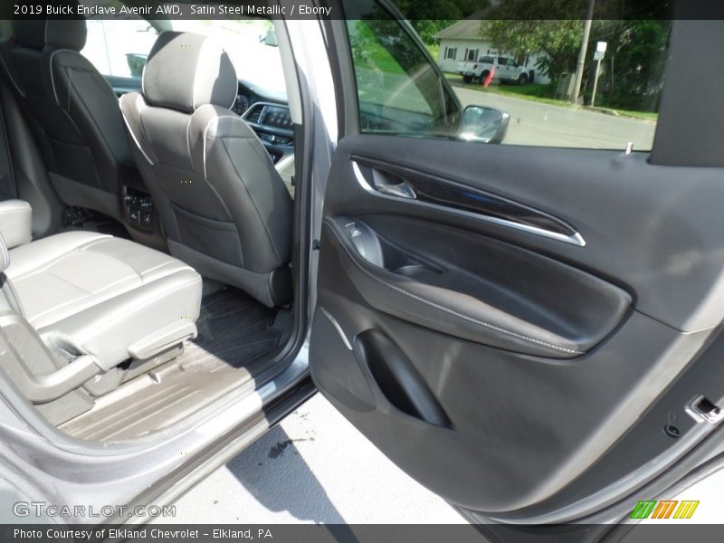 Satin Steel Metallic / Ebony 2019 Buick Enclave Avenir AWD