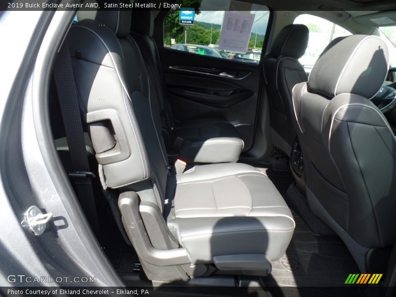 Satin Steel Metallic / Ebony 2019 Buick Enclave Avenir AWD
