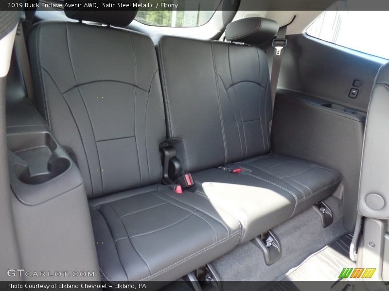 Rear Seat of 2019 Enclave Avenir AWD