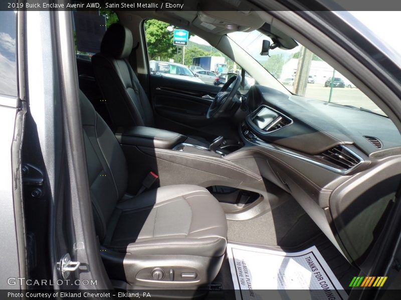Satin Steel Metallic / Ebony 2019 Buick Enclave Avenir AWD