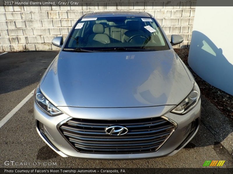 Gray / Gray 2017 Hyundai Elantra Limited