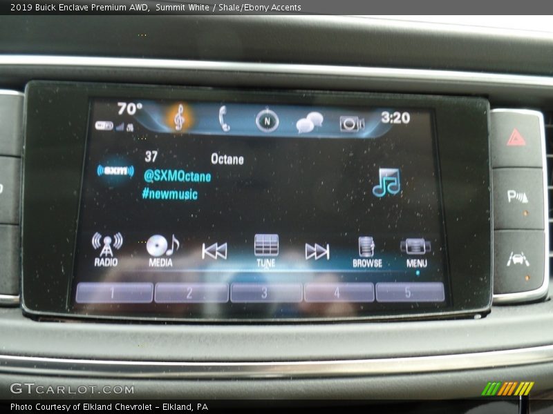 Summit White / Shale/Ebony Accents 2019 Buick Enclave Premium AWD