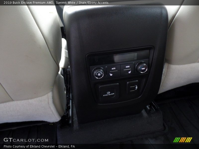 Summit White / Shale/Ebony Accents 2019 Buick Enclave Premium AWD