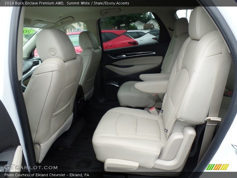 Summit White / Shale/Ebony Accents 2019 Buick Enclave Premium AWD