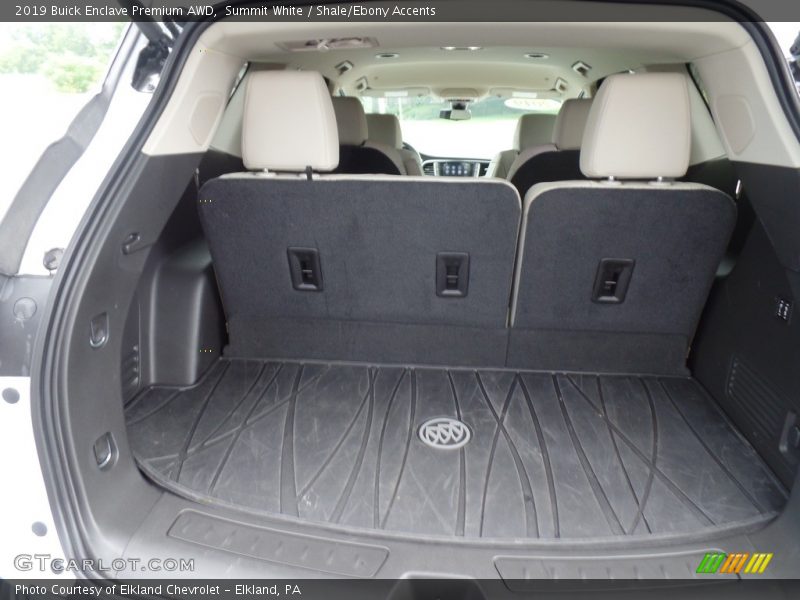 Summit White / Shale/Ebony Accents 2019 Buick Enclave Premium AWD