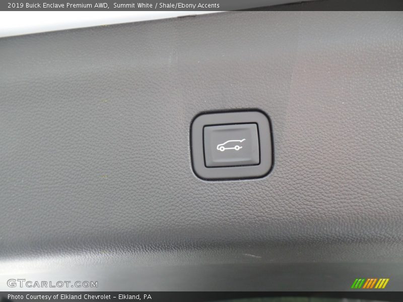 Summit White / Shale/Ebony Accents 2019 Buick Enclave Premium AWD