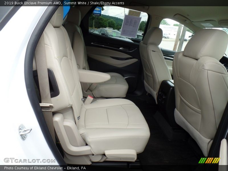 Summit White / Shale/Ebony Accents 2019 Buick Enclave Premium AWD