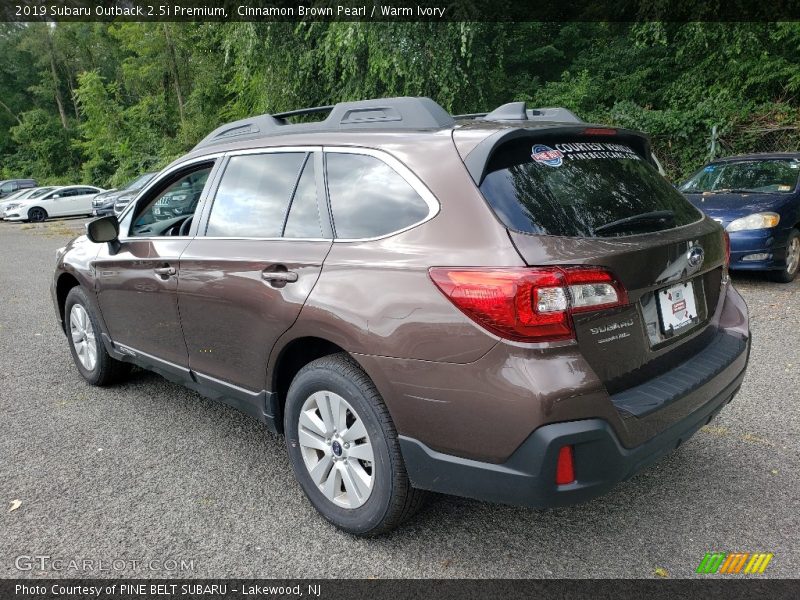 Cinnamon Brown Pearl / Warm Ivory 2019 Subaru Outback 2.5i Premium
