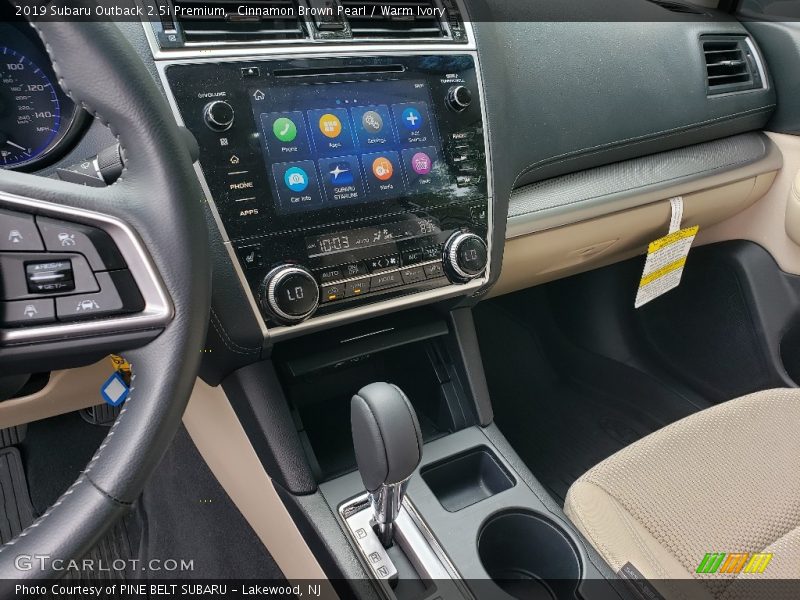 Cinnamon Brown Pearl / Warm Ivory 2019 Subaru Outback 2.5i Premium