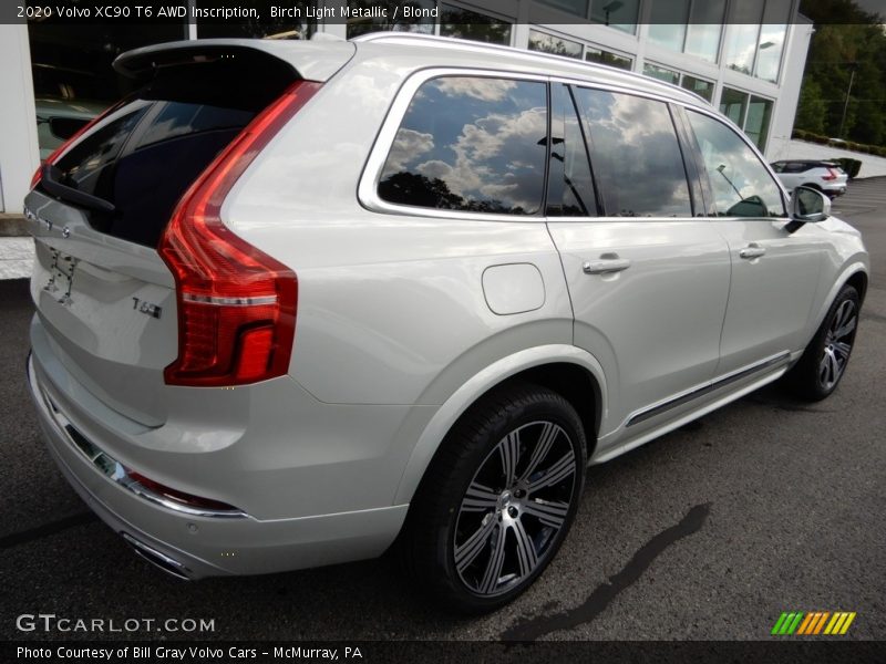 Birch Light Metallic / Blond 2020 Volvo XC90 T6 AWD Inscription