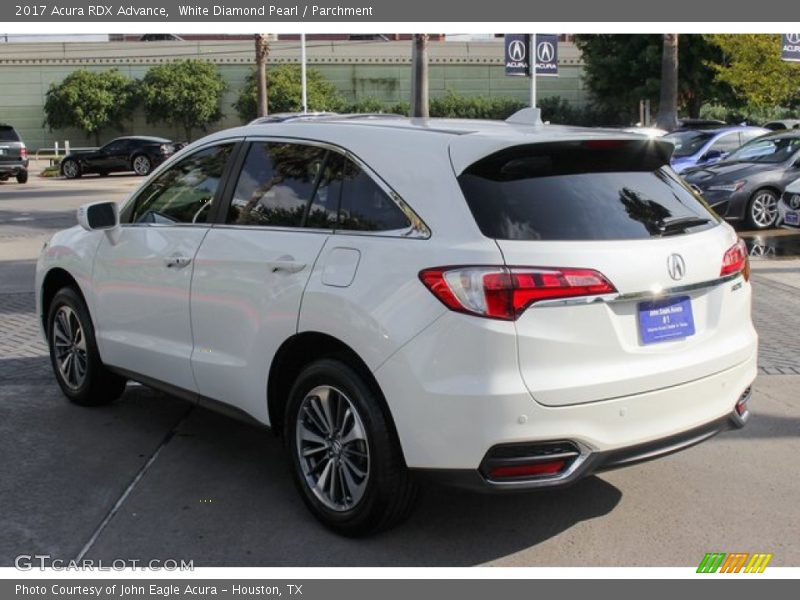 White Diamond Pearl / Parchment 2017 Acura RDX Advance