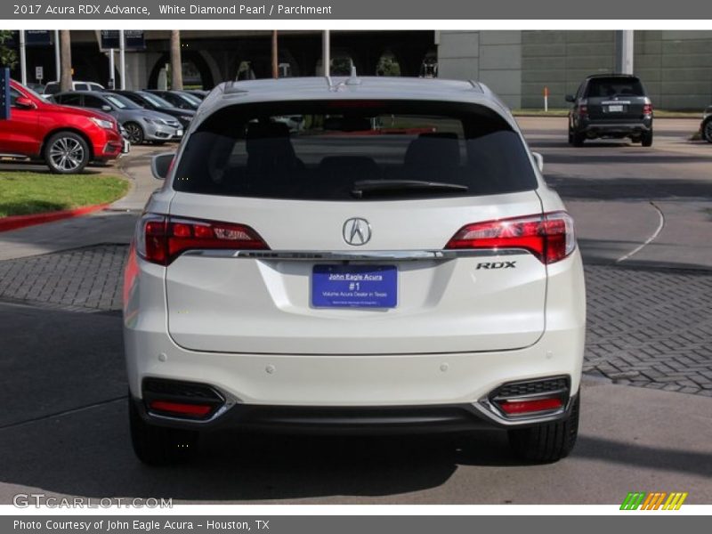 White Diamond Pearl / Parchment 2017 Acura RDX Advance