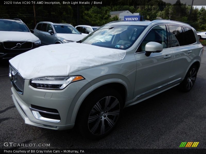 Birch Light Metallic / Blond 2020 Volvo XC90 T6 AWD Inscription