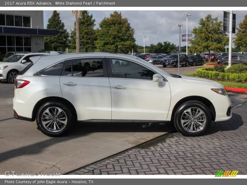 White Diamond Pearl / Parchment 2017 Acura RDX Advance