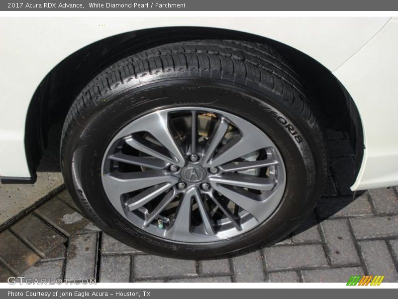 White Diamond Pearl / Parchment 2017 Acura RDX Advance