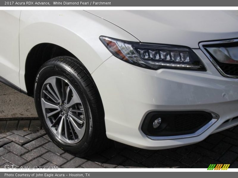 White Diamond Pearl / Parchment 2017 Acura RDX Advance