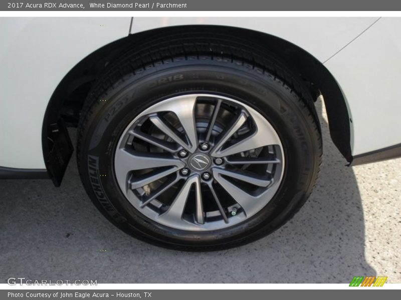 White Diamond Pearl / Parchment 2017 Acura RDX Advance