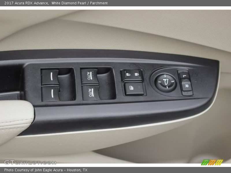 White Diamond Pearl / Parchment 2017 Acura RDX Advance
