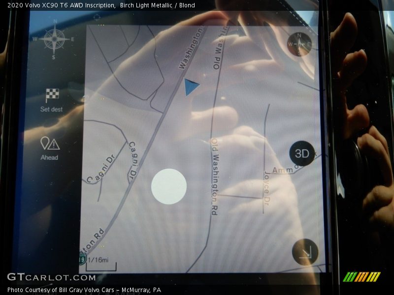 Navigation of 2020 XC90 T6 AWD Inscription