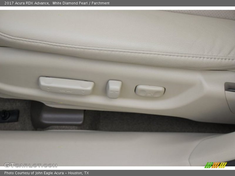 White Diamond Pearl / Parchment 2017 Acura RDX Advance