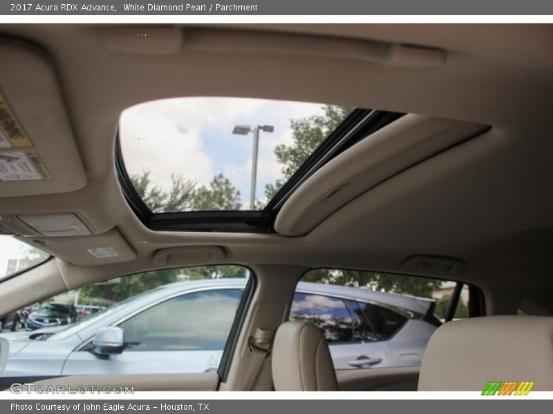 White Diamond Pearl / Parchment 2017 Acura RDX Advance
