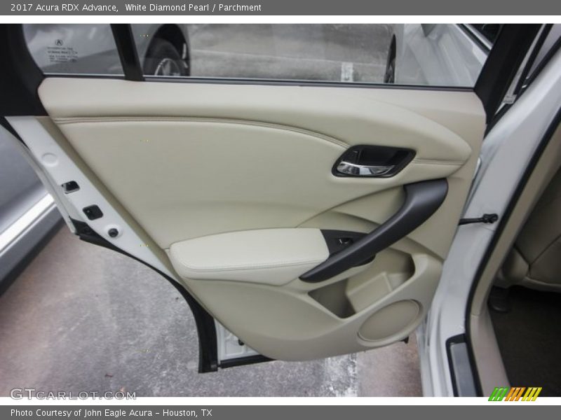 White Diamond Pearl / Parchment 2017 Acura RDX Advance
