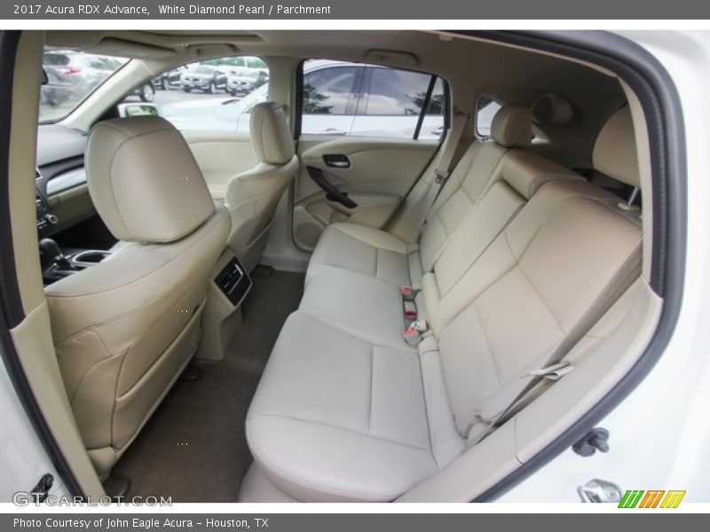 White Diamond Pearl / Parchment 2017 Acura RDX Advance