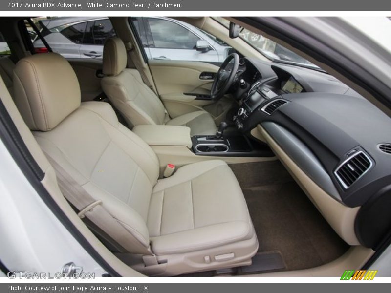 White Diamond Pearl / Parchment 2017 Acura RDX Advance