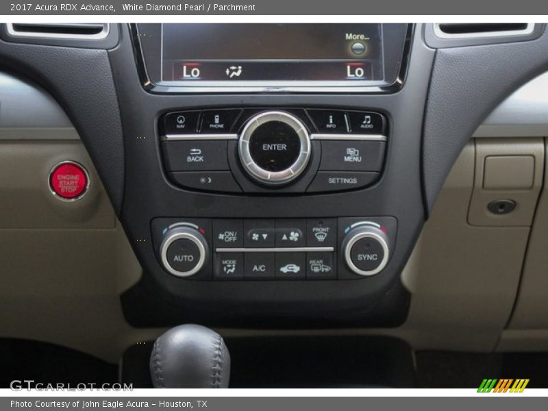 White Diamond Pearl / Parchment 2017 Acura RDX Advance