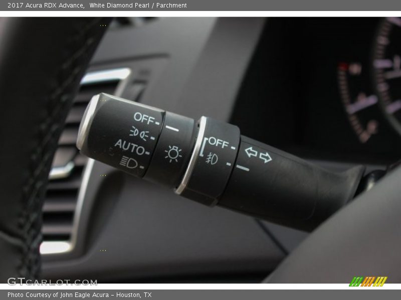 White Diamond Pearl / Parchment 2017 Acura RDX Advance