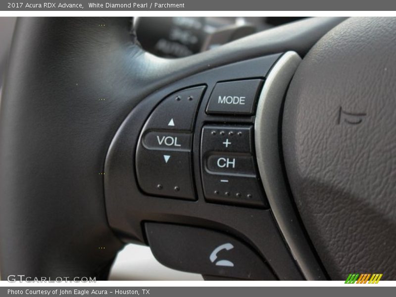 White Diamond Pearl / Parchment 2017 Acura RDX Advance