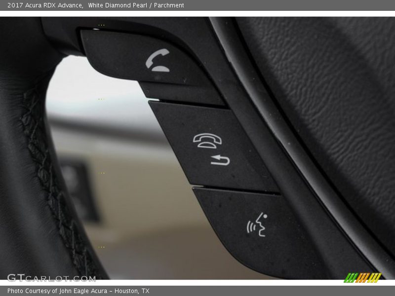 White Diamond Pearl / Parchment 2017 Acura RDX Advance
