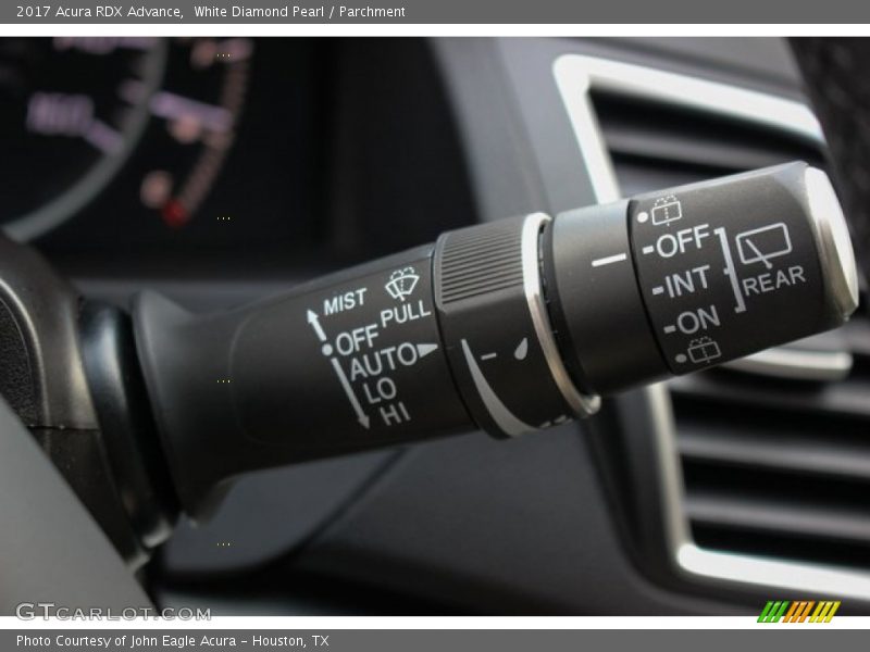 White Diamond Pearl / Parchment 2017 Acura RDX Advance