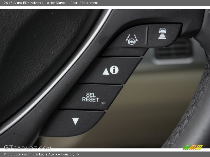 White Diamond Pearl / Parchment 2017 Acura RDX Advance