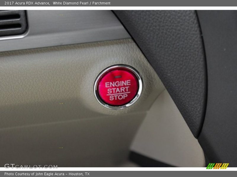 White Diamond Pearl / Parchment 2017 Acura RDX Advance