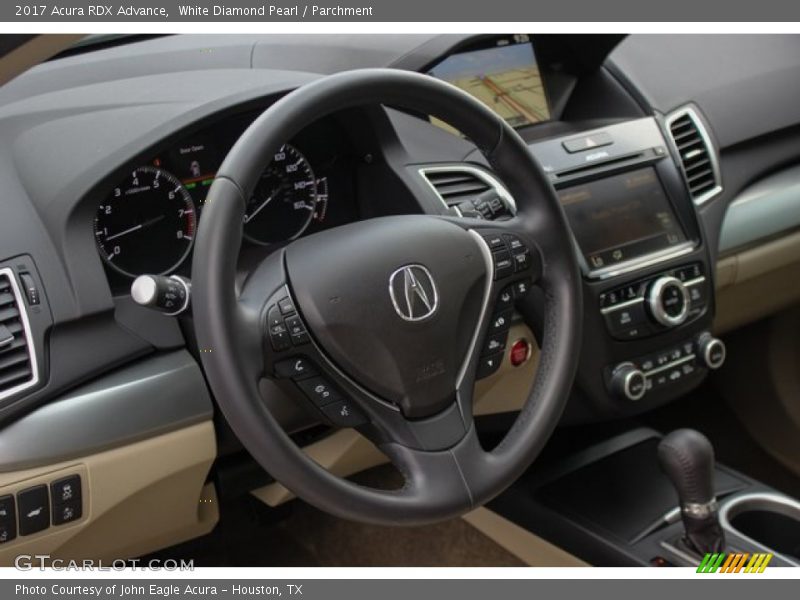White Diamond Pearl / Parchment 2017 Acura RDX Advance