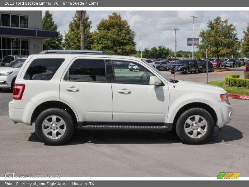 White Suede / Camel 2012 Ford Escape Limited V6