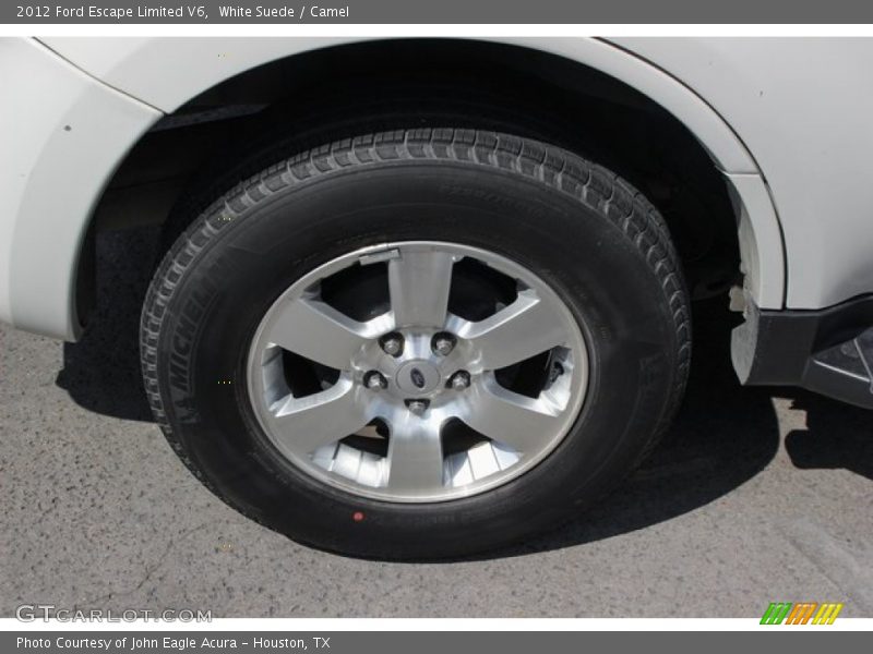 White Suede / Camel 2012 Ford Escape Limited V6