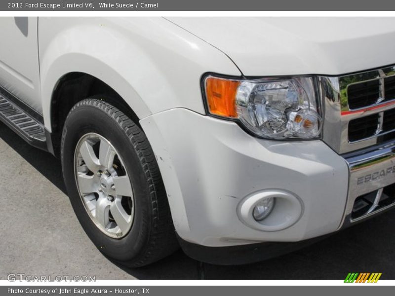 White Suede / Camel 2012 Ford Escape Limited V6