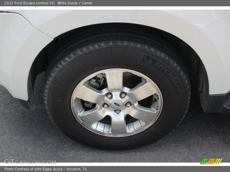 White Suede / Camel 2012 Ford Escape Limited V6